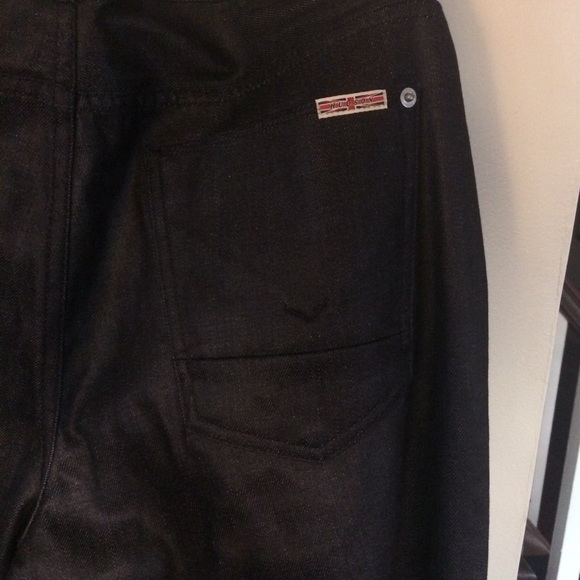 HUDSON MENS DARK DENIM JEANS - Picture 7 of 8